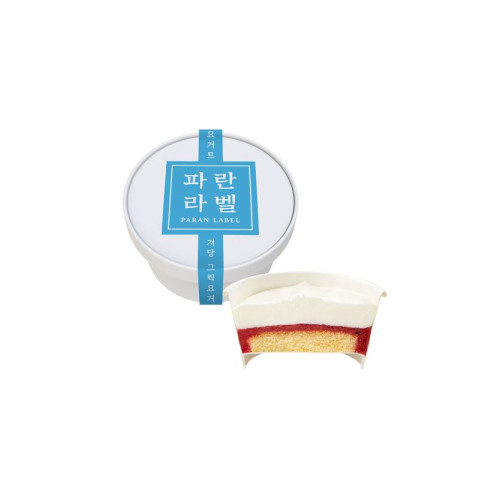 파란라벨 저당 그릭요거트 컵케이크